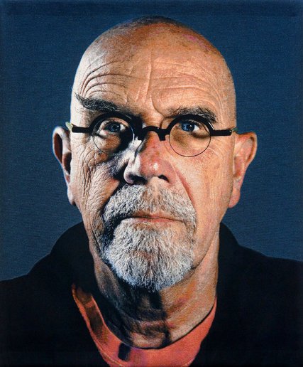 chuck close portrait