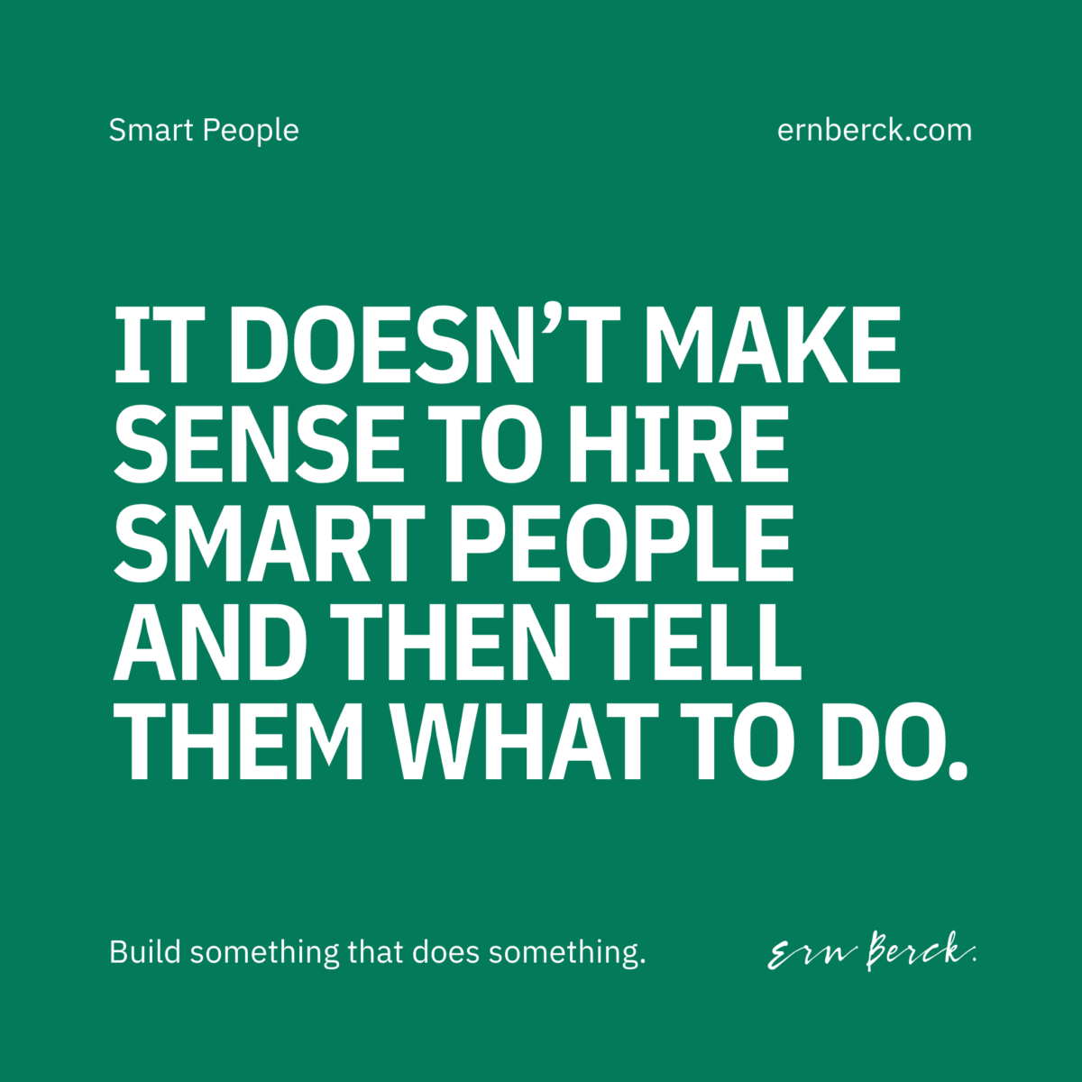 post slide smart people