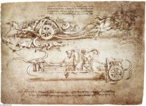 Leonardo da Vinci - Military chariot