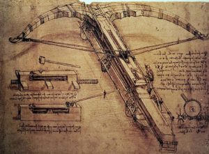 Leonardo da Vinci - Giant crossbow