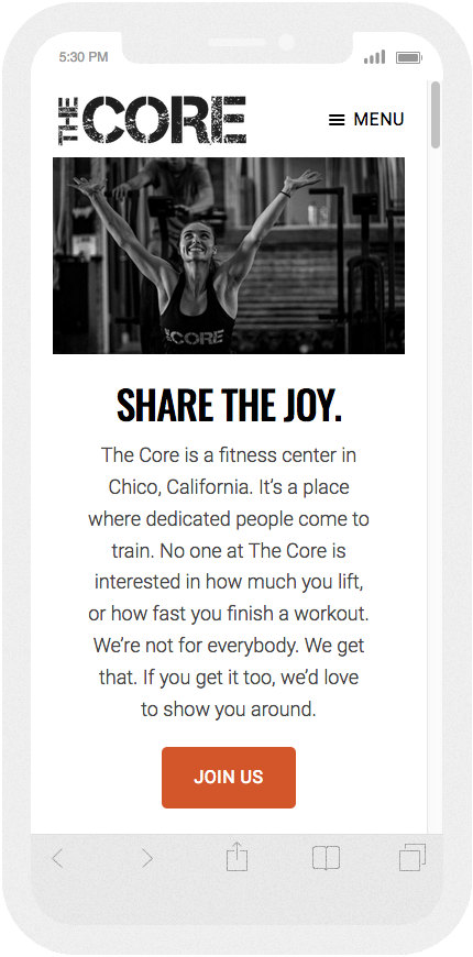 project the chico core home iphone x