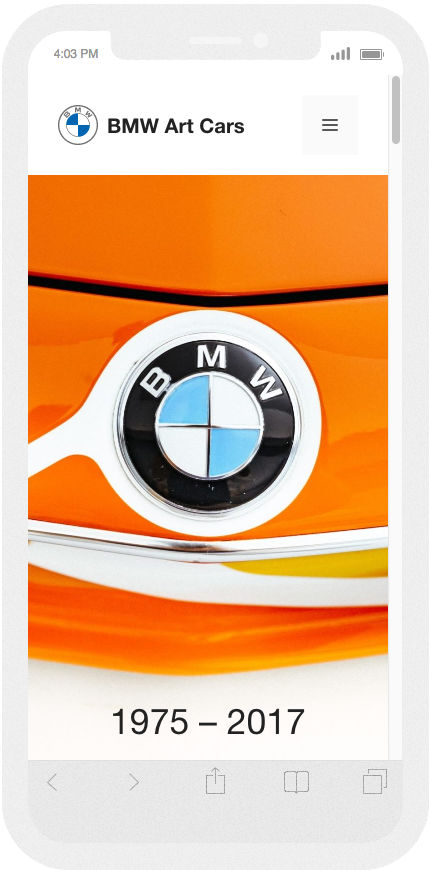 project bmw art cars iphone x