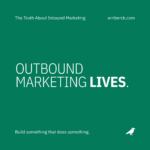 slide post outbound marketing lives