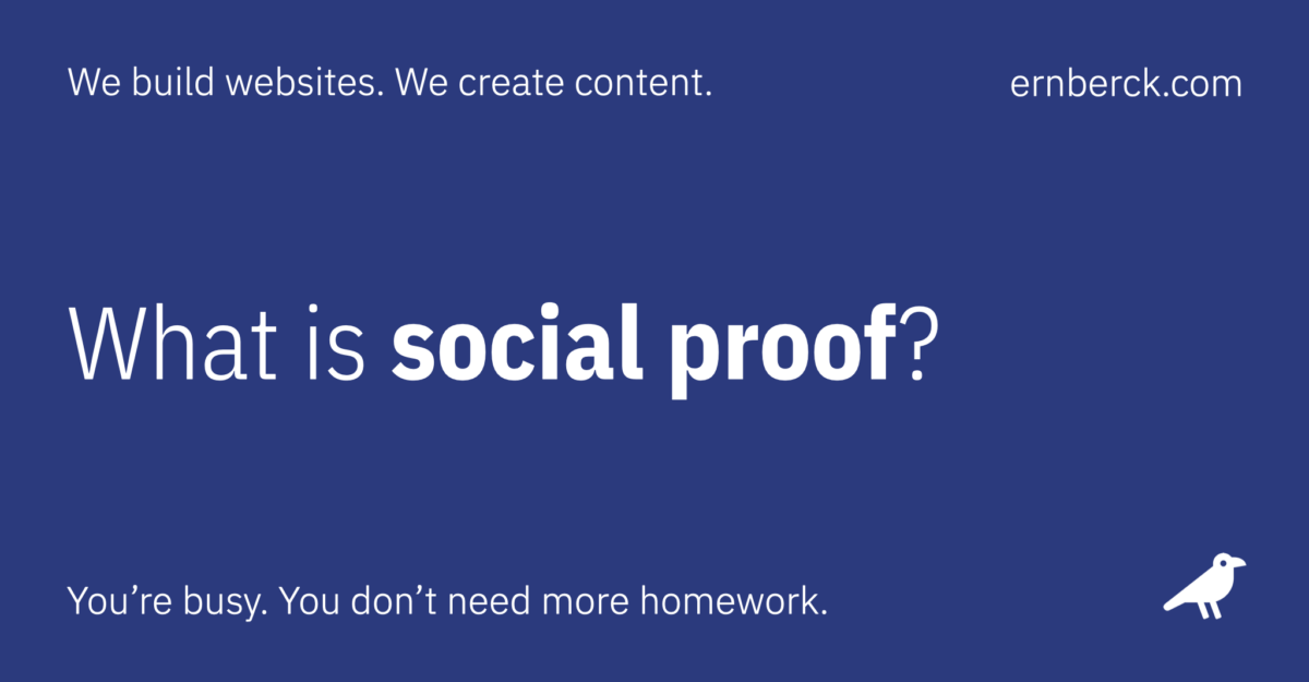 post what is social proof